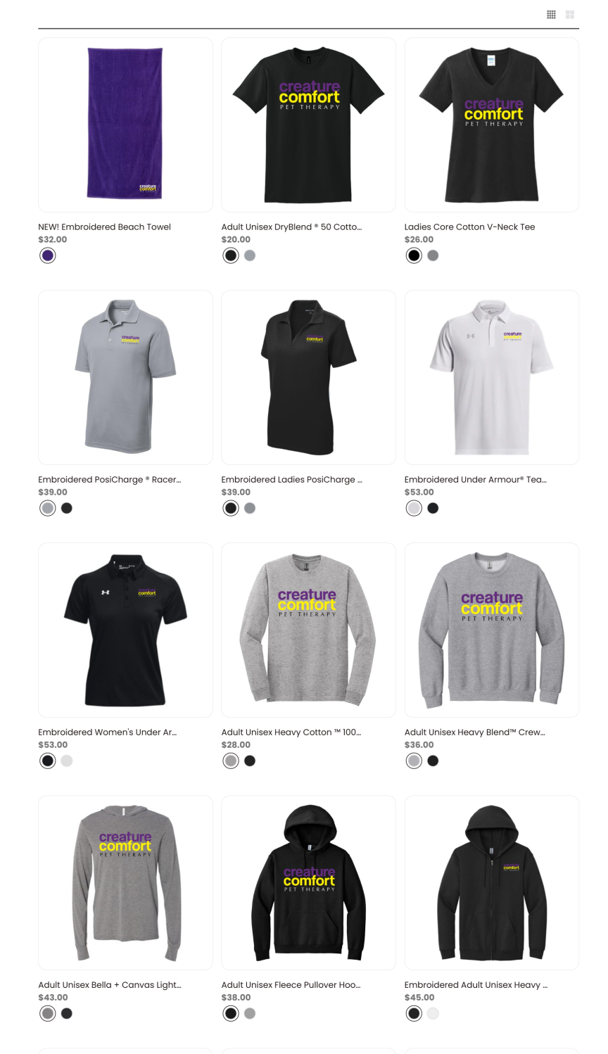 CCPT merchandise images