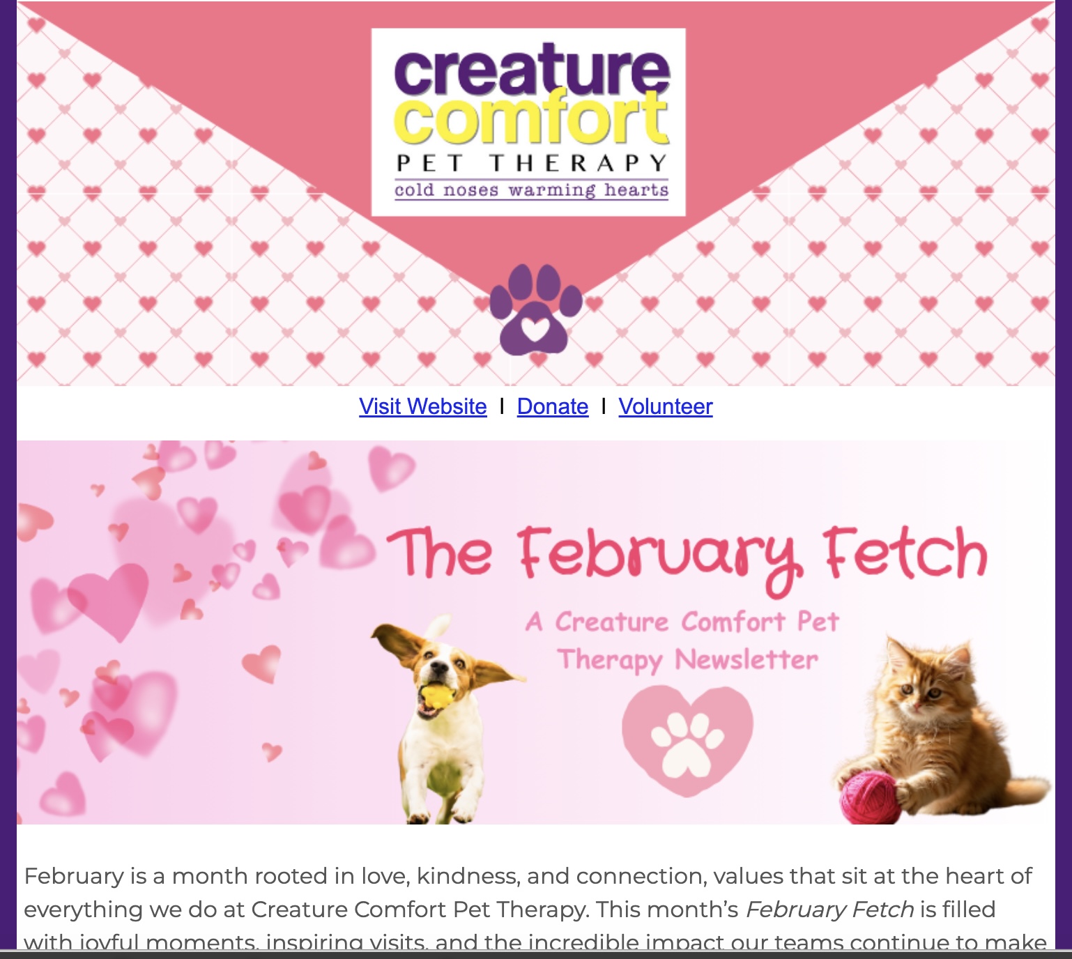 CCPT February Newsletter