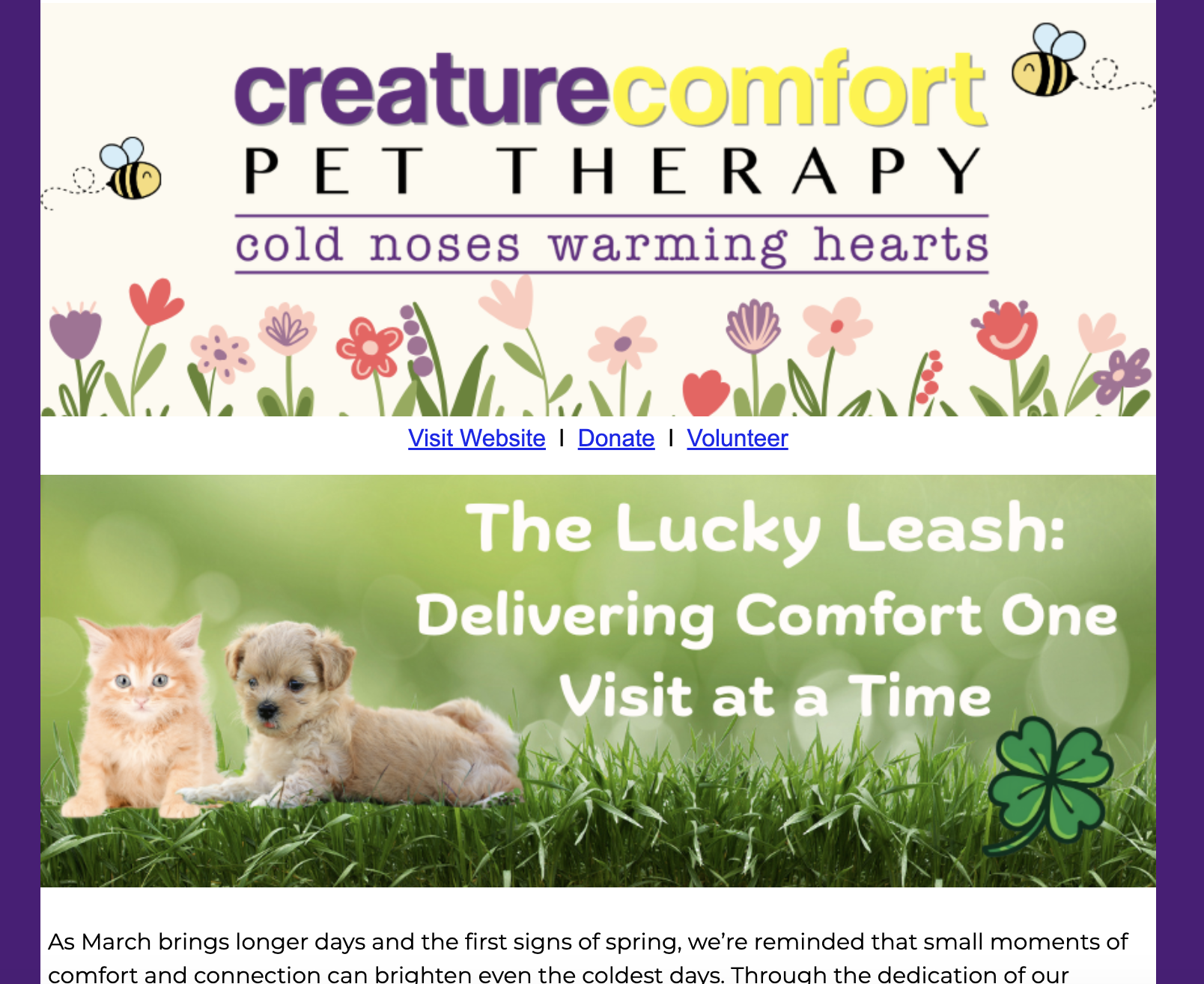 CCPT March Newsletter