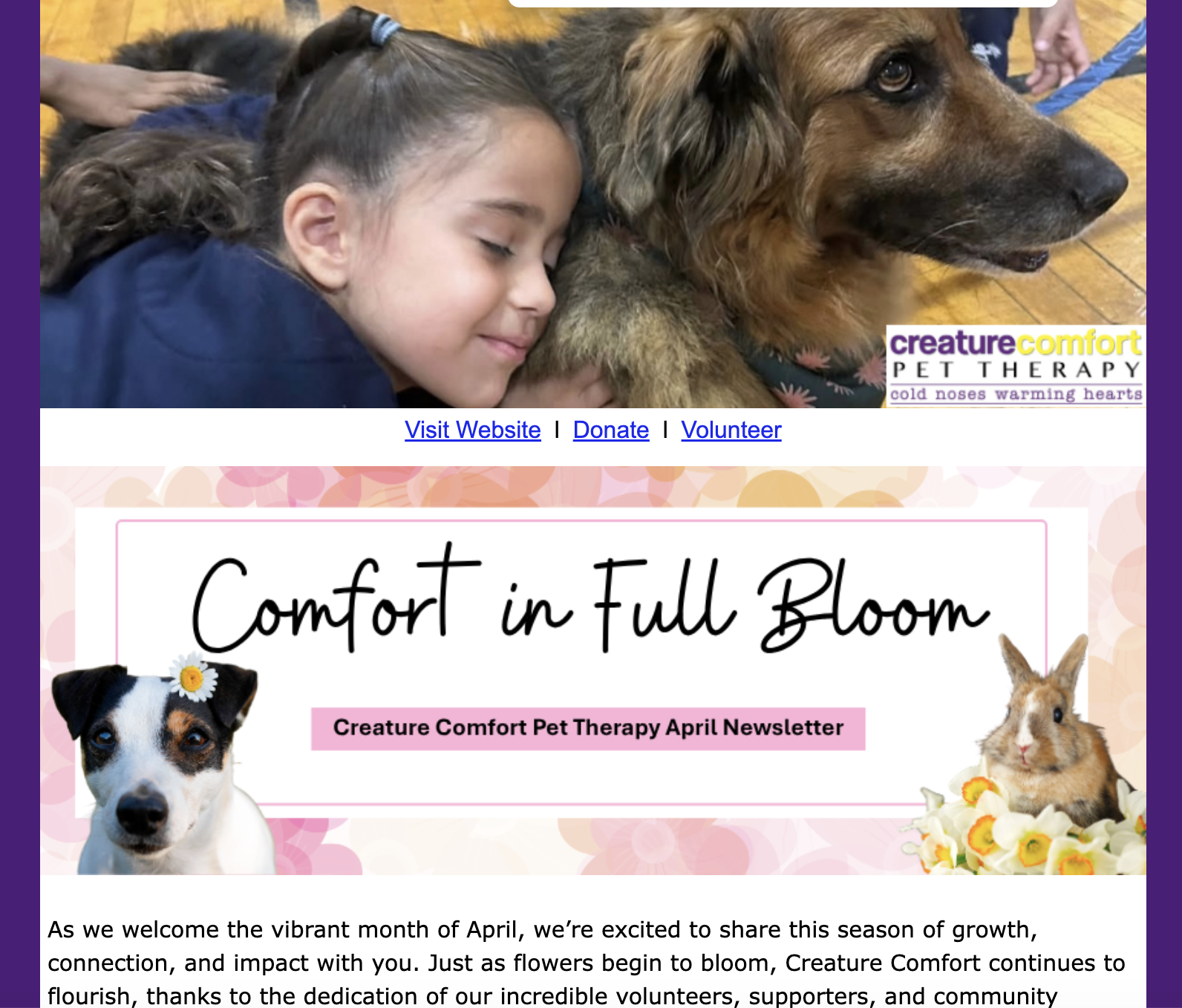 CCPT April 2026 Newsletter